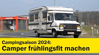 Tipps Camper frühlingsfit machen  ÖAMTC [upl. by Bettzel]