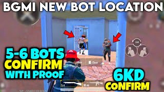 🔥 Bgmi New Secret Bot Location 🔥 Bot Location In Bgmi  Bgmi Bot Location  Bgmi 25 Bot Lobby Trick [upl. by Ecertak271]