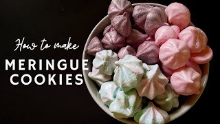 Meringue Cookies Recipe [upl. by Acissev816]