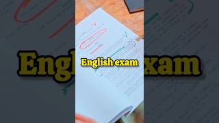 ENGLISH EXAM TIPS💯🔥 How to write english exam in malayalam Onam exam tips [upl. by Ivar316]