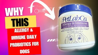 Review of PetLab Allergy amp Immune Daily Probiotics for Dogs [upl. by Olram991]