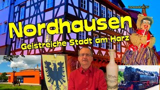 HARZ  Nordhausen😀🌄geistreiche🏛👑🏰Stadt SüdharzSehenswürdigkeiten🌄1000 Jahre Tradition🌲Video🏰sights [upl. by Alon]