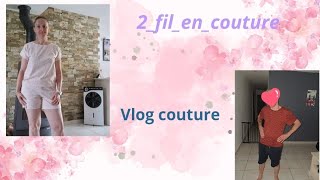 VLOG COUTURE  Craftine  lesbobinespatterns8949  pattydoo  LaMaisonVictorDIY [upl. by Ehsiom]