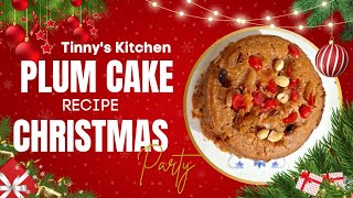 quotDeliciously Moist Vegan Plum Cake Recipe  Easy amp Eggless Christmas Dessertquot [upl. by Mischa]