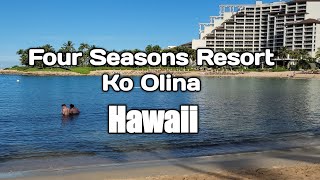 Four Seasons Resort Ko Olina Room Tour  Oahu Hawaii [upl. by Battista884]