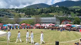 Länderranggeln zwischen Salzburg Tirol und Südtirol am 4 August im Mittersill [upl. by Nylevol]