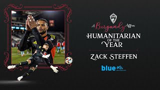 Humanitarian of the Year  Zack Steffen [upl. by Canale]