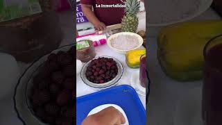 Colada Morada bebida típica Ecuatoriana en Halloween🎃 shorts ecuador bebidas tradiciones [upl. by Nnaassilem409]