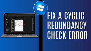 How To Fix A Cyclic Redundancy Check Error [upl. by Atinaw]