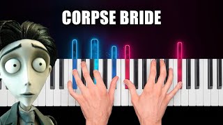 Corpse Bride  Victor Piano Solo  Piano Cover amp Tutorial [upl. by Cj]