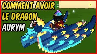 TROVE comment avoir le dragon légendaire Aurym et loeuf de dragon gardien des traditions [upl. by Neelloc]