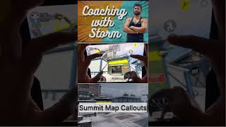 Summit Map Callouts by Storm Part 1 summit codm mapcallouts [upl. by Virg903]