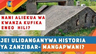 JE ULIDANGANYWA HISTORIA YA ZANZIBAR MANGAPWANI [upl. by Gough]