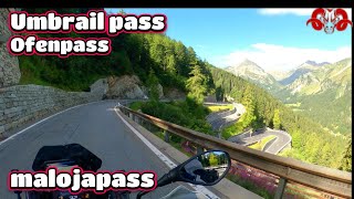 Umbrailpass Ofenpass Malojapass [upl. by Fermin852]