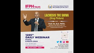 INTERNATIONAL FORUM FOR PROMOTING HOMOEOPATHY  IFPH  1285 [upl. by Schechter]