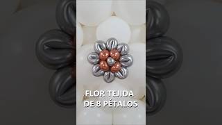 🌸FLOR TEJIDA 8 PÉTALOS🌸shorts decoracionesconglobos globos globoflexia diy tutorial balloon [upl. by Ebbie188]