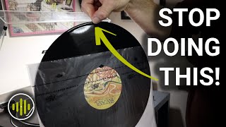 How to Handle Vinyl Records Correctly  Vinyl 101 [upl. by Otirecul]