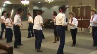 Parkettes line dancing  Roll Back the Rug [upl. by Teador930]