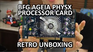 BFG Ageia PhysX Processor Card  Retro Unboxing [upl. by Murielle349]