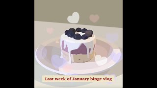 Weekly binge vlogWhat I eat in a week BBQ bread cake and of course boba milk tea [upl. by Eleanore]