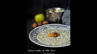 SICILIANI CREATIVI  Risotto al gorgonzola e mele caramellate  Gorgonzola amp apple risotto shorts [upl. by Wixted]