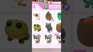 Omg I scammed her until she gave my dream pet wear for her pet back ADOPT ME [upl. by Ellasal]