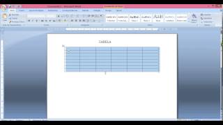 COMO FAZER UMA TABELA SIMPLES NO WORD [upl. by Ahseihs]