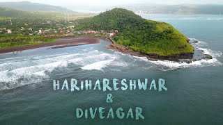 Diveagar Beach and Harihareshwar Temple Vlog  Nearest beach from Pune [upl. by Gyasi]