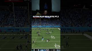 IS THIS PLAY UNREALISTIC PT2 madden25 madden jonsey9 shorts maddenultimateteam [upl. by Ydal]