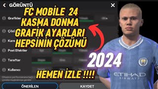 FC MOBİLE 24 KASMA DONMA SORUNU ÇÖZÜMÜ HEMEN İZLEYİN [upl. by Noryak260]