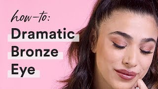 How to Create a Dramatic Bronze Eye Look for Night  Ulta Beauty [upl. by Ahcilef705]