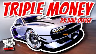 Gta 5 TRIPLE Money DOUBLE  BAIL Office Car DiscountsGta Online Weekly Update [upl. by Nnaeiluj]