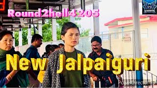 New Jalpaiguri railway station ￼ red light area Round2hell4205 [upl. by Llenor]