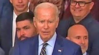 Joe Biden Embarrassingly Delivers his Speech at Now RALLY 😂😂😉 [upl. by Valencia]