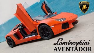 I updated my Lamborghini Aventador lp7004  How to make Lamborghini Aventador with cardboard [upl. by Kaitlynn]