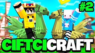 İLK HAYVANLARIMIZ  Minecraft ÇiftçiCraft 2 [upl. by Ullund954]