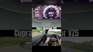 CUPRAOfficial Formentor VZ5 on the AUTOBAHN [upl. by Ehrlich]