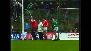 SAUCY SIDELINE CUT POINT  LIMERICK V CORK  1992 HURLING LEAGUE [upl. by Jempty884]