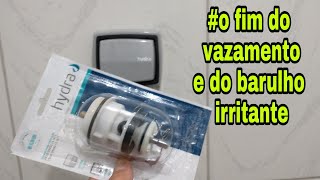 COMO TROCAR VÁLVULA HYDRA E O SEGREDO QUE NÃO TEM MAIS O BARULHO IRRITANTE QUANDO DÁ DESCARGA [upl. by Haydon]