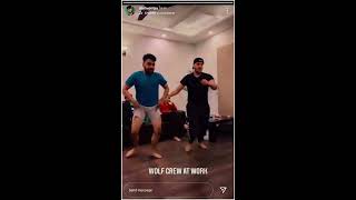 shaveer jafry sunny ali bhaiPk making dadi happy by dancing wolfcrew [upl. by Jat770]