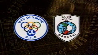 NSL 199596 Season  UTS Sydney Olympic vs Marconi Fairfield Stallions [upl. by Oiceladni]