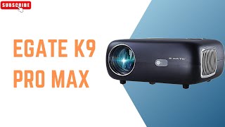 EGate K9 Pro Max  Best Budget Projector from eGate [upl. by Hanahs]