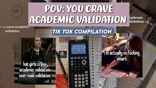 POV YOU CRAVE ACADEMIC VALIDATION  STUDY COMPILATION 📝🎧  studymotivation topper [upl. by Shanahan]