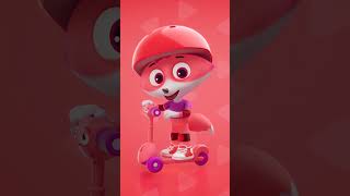 Foxtails journey on a scooter 🛵 — Beadies — Nursery Rhymes amp Songs for kids [upl. by Mcquoid744]