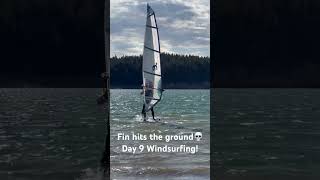 Beginner Windsurfing 7 [upl. by Enitnatsnoc]