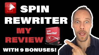 Spin Rewriter Review [upl. by Ehcadroj]