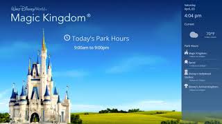 Walt Disney World Today Channel April 2021  WDW Resort TV Information Channel [upl. by Leur]