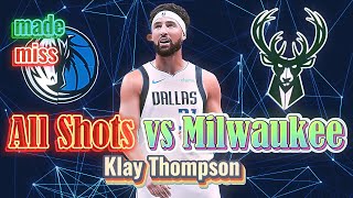 Klay Thompson All shots vs Milwaukee Bucks NBA Pre Season [upl. by Budwig]