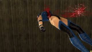 Kenshi ends Kitana Scatterbrained fatality edition3 Mortal Kombat 9  ryona [upl. by Tamberg]