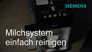 So einfach reinigst du das Milchsystem deines EQ500  Siemens Kaffeevollautomat [upl. by Meehaf865]